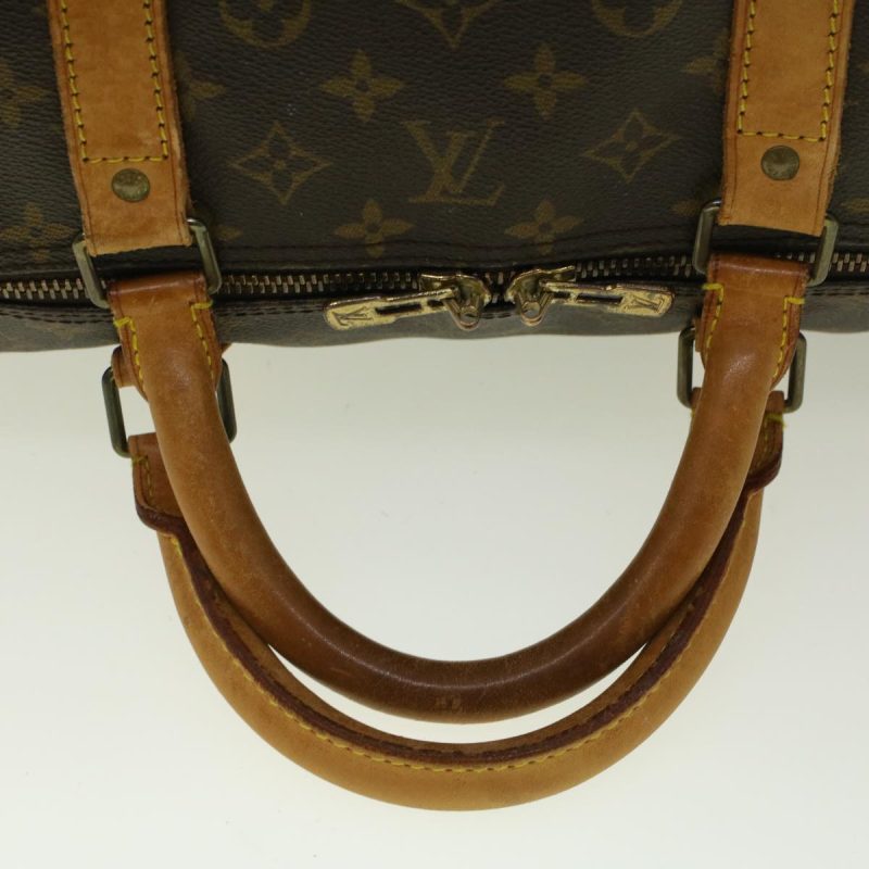 Louis Vuitton Monogram Keepall Bandouliere 60 Boston Bag M41412  58390 - Image 7