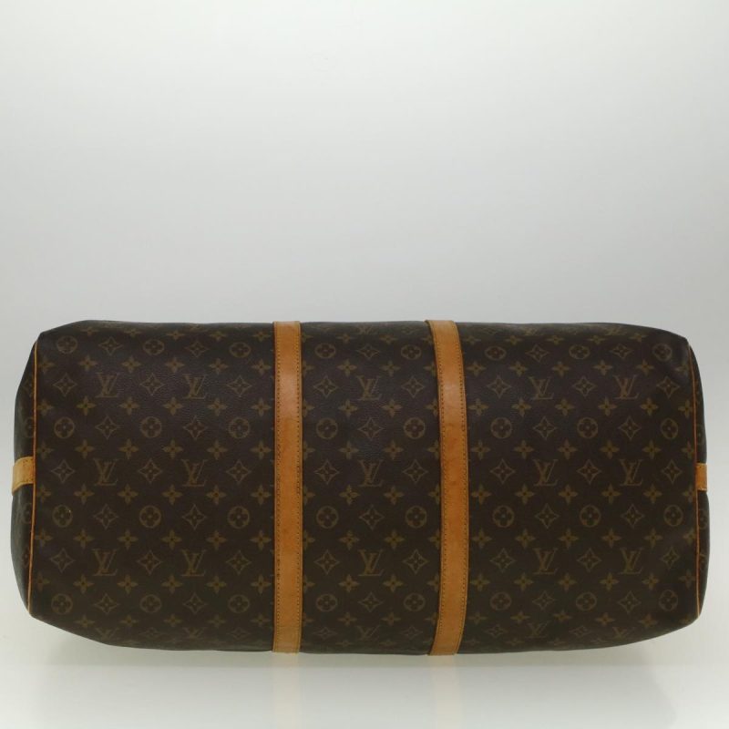 Louis Vuitton Monogram Keepall Bandouliere 60 Boston Bag M41412  58390 - Image 9