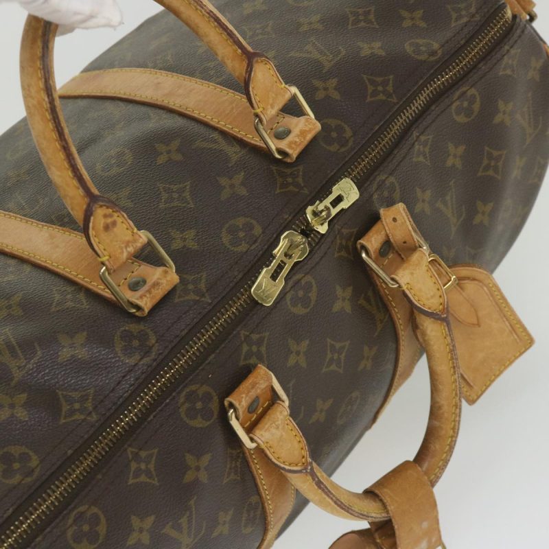 Louis Vuitton Monogram Keepall Bandouliere 45 Boston Bag M41418  58391 - Image 6
