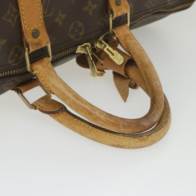 Louis Vuitton Monogram Keepall Bandouliere 45 Boston Bag M41418  58391 - Image 7