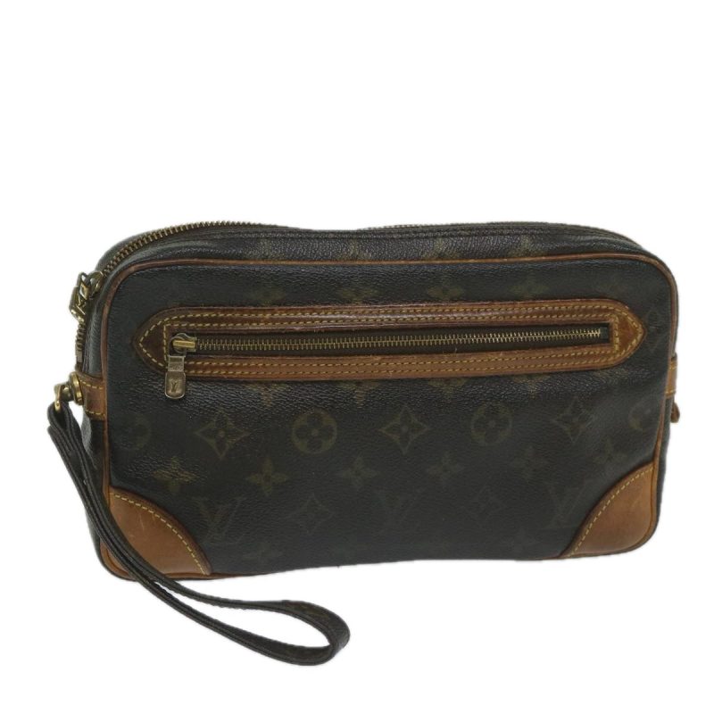 Louis Vuitton Monogram Marly Dragonne GM Clutch Bag M51825  58452