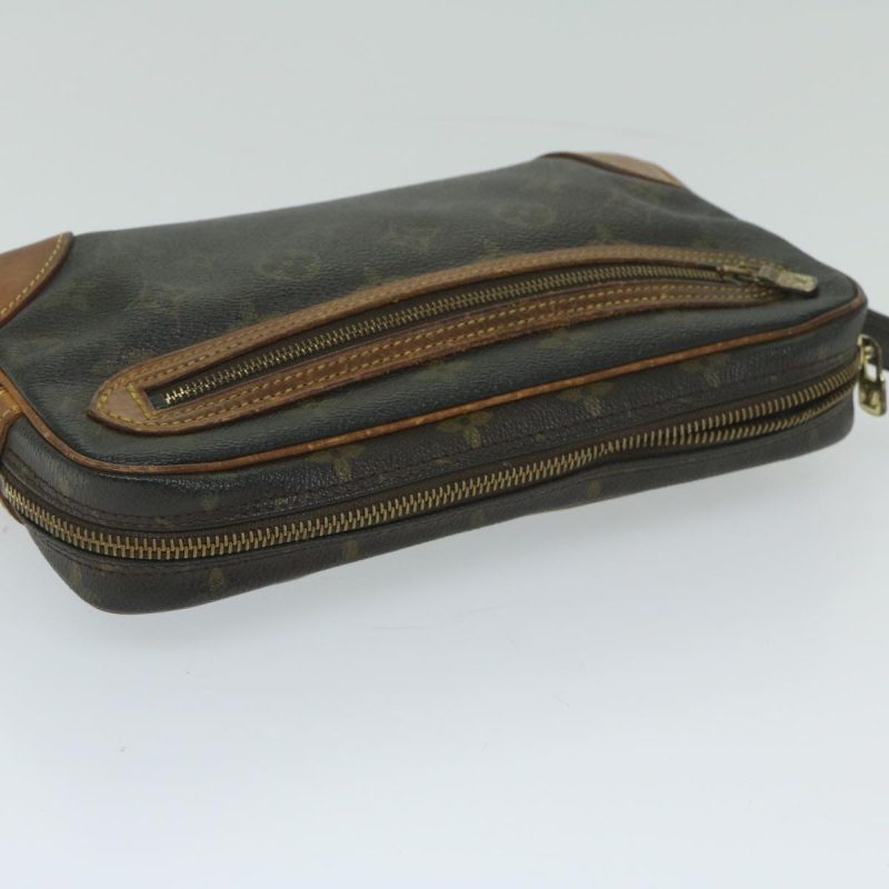 Louis Vuitton Monogram Marly Dragonne GM Clutch Bag M51825  58452 - Image 6