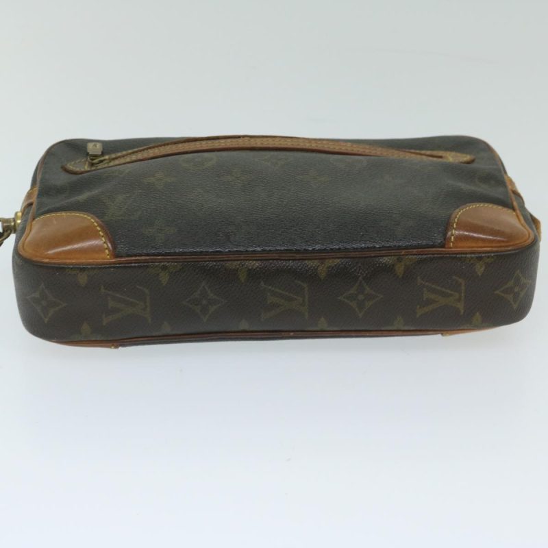 Louis Vuitton Monogram Marly Dragonne GM Clutch Bag M51825  58452 - Image 5