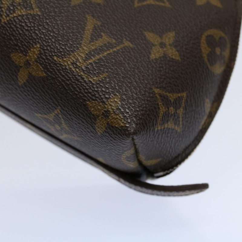 Louis Vuitton Monogram Trousse Demi Ronde Cosmetic Pouch M47520  58453 - Image 7