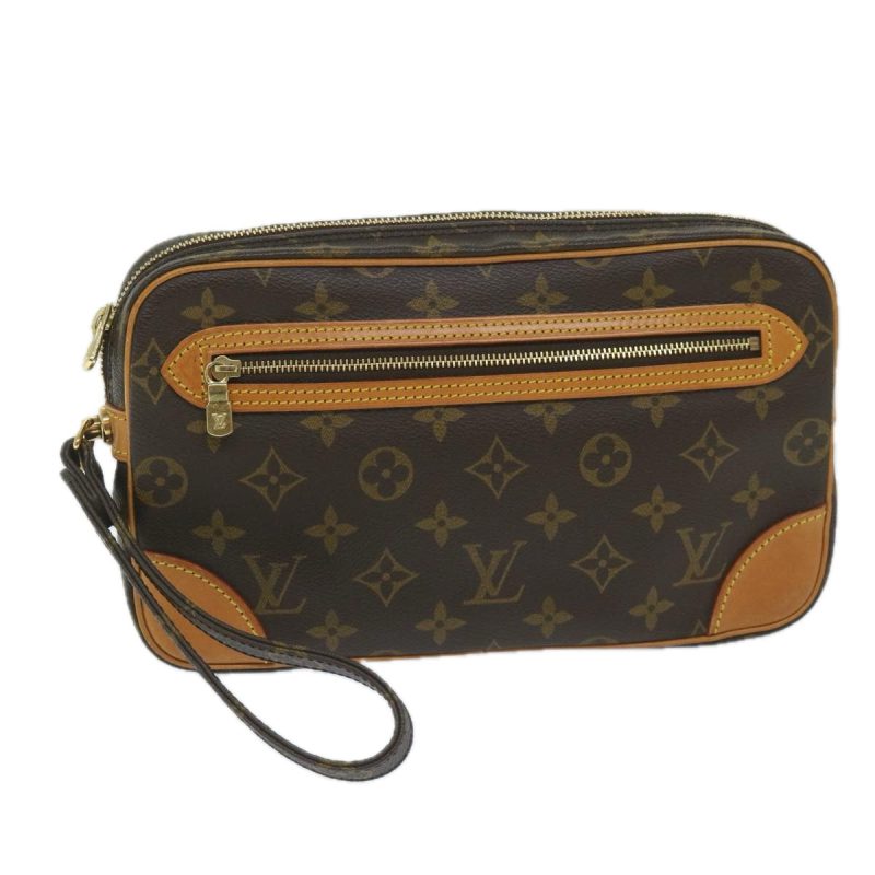 Louis Vuitton Monogram Marly Dragonne GM Clutch Bag M51825  58458