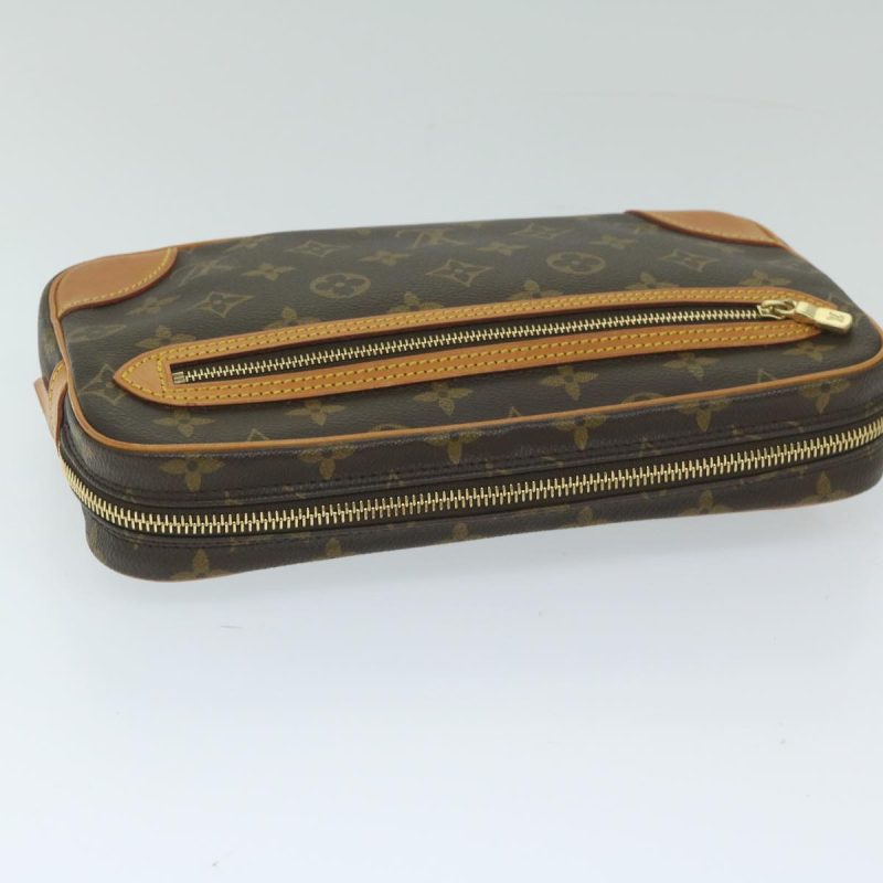 Louis Vuitton Monogram Marly Dragonne GM Clutch Bag M51825  58458 - Image 6