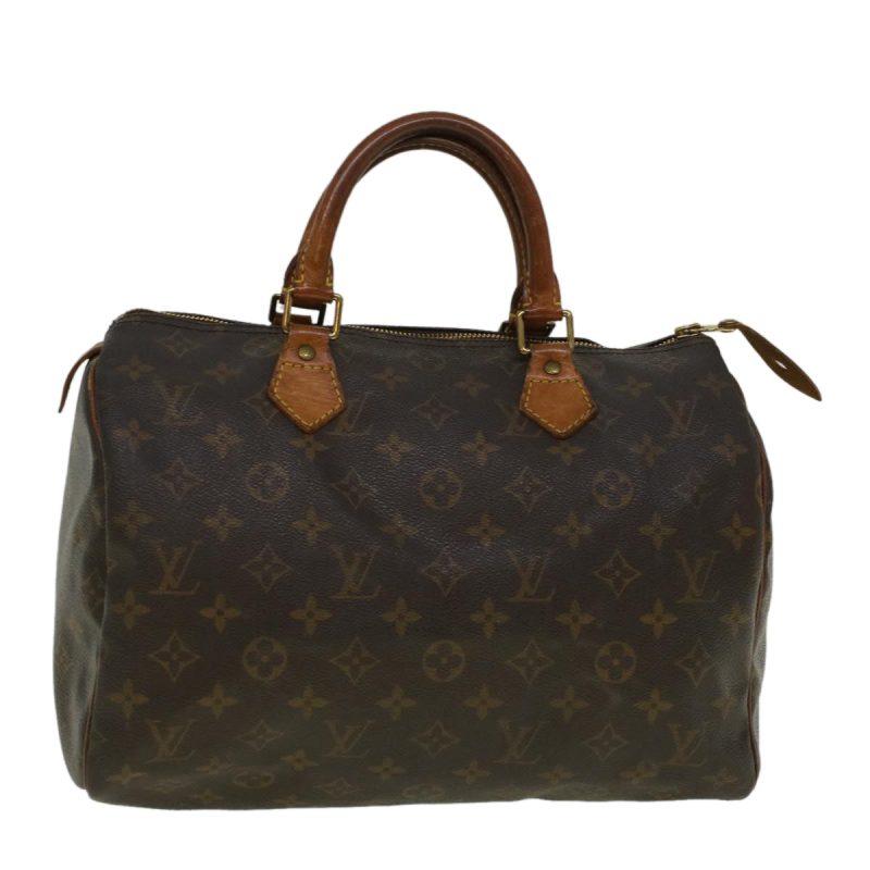 Louis Vuitton Monogram Speedy 30 Hand Bag M41526  58492