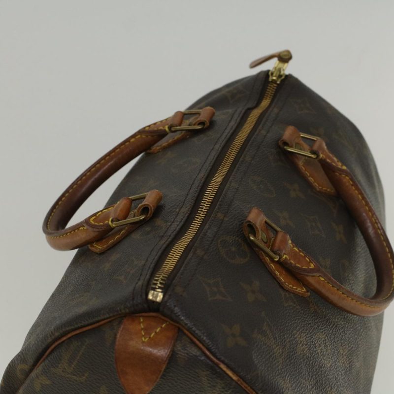 Louis Vuitton Monogram Speedy 30 Hand Bag M41526  58492 - Image 6