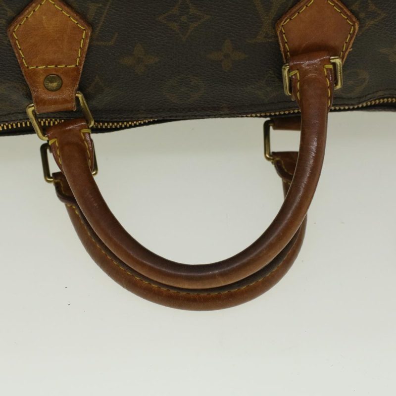 Louis Vuitton Monogram Speedy 30 Hand Bag M41526  58492 - Image 8