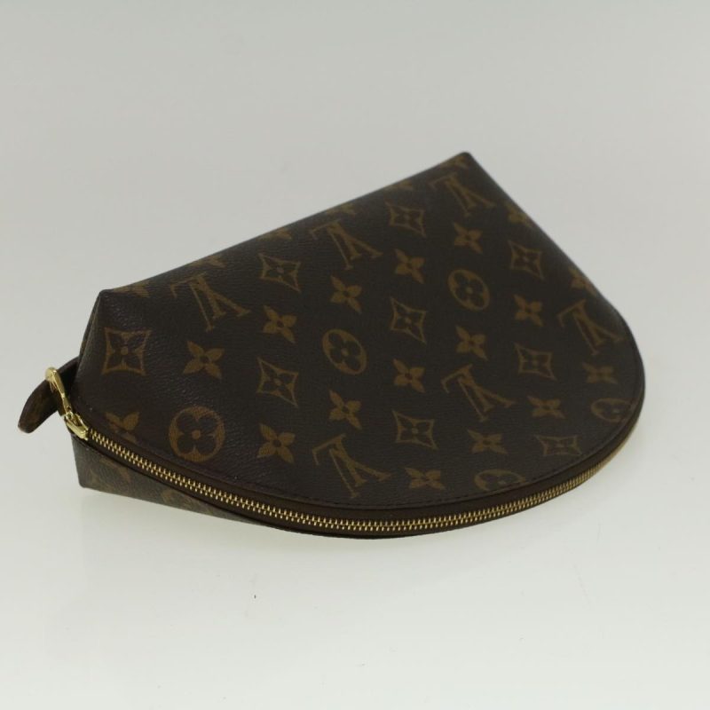 Louis Vuitton Monogram Trousse Demi Ronde Cosmetic Pouch M47520  58506 - Image 5