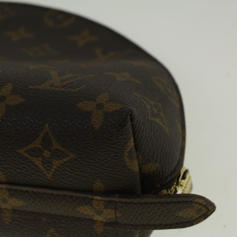 Louis Vuitton Monogram Trousse Demi Ronde Cosmetic Pouch M47520  58506 - Image 7