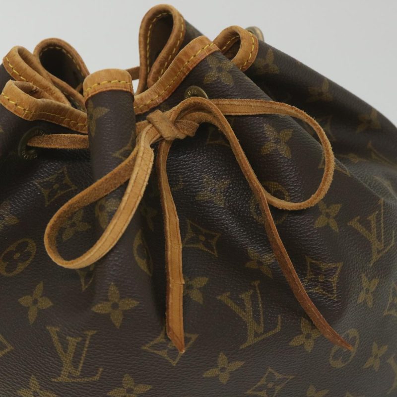 Louis Vuitton Monogram Petit Noe Shoulder Bag M42226  58551
