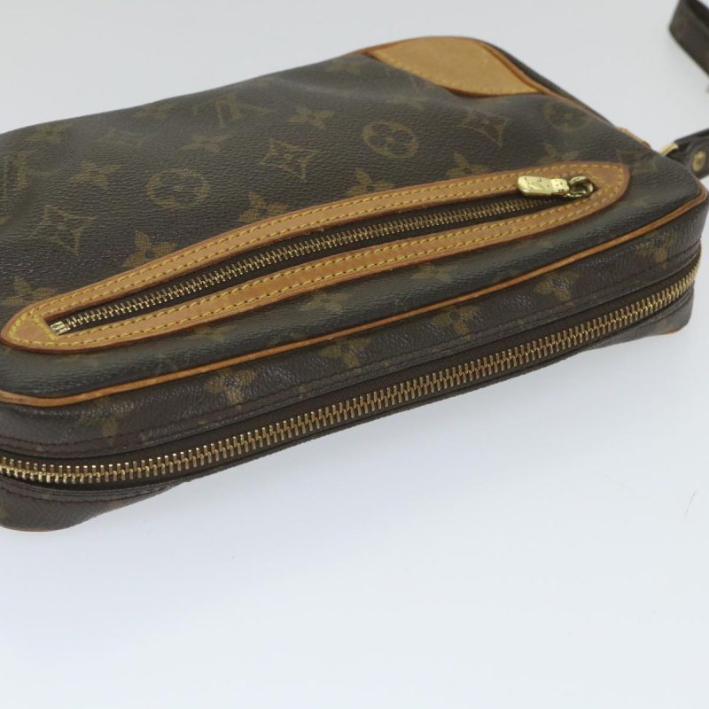 Louis Vuitton Monogram Marly Dragonne GM Clutch Bag M51825  58645 - Image 6