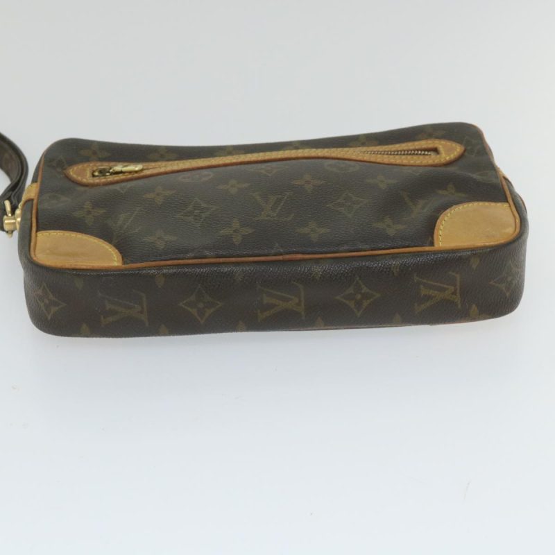 Louis Vuitton Monogram Marly Dragonne GM Clutch Bag M51825  58645 - Image 5