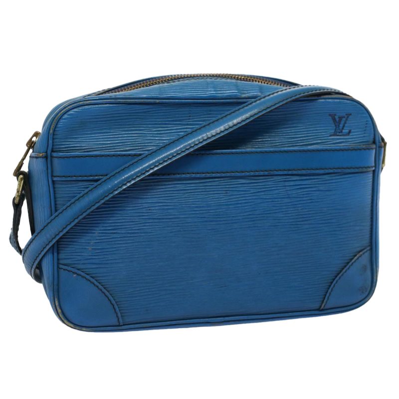 Louis Vuitton Epi Trocadero 23 Shoulder Bag Blue M52305  58669