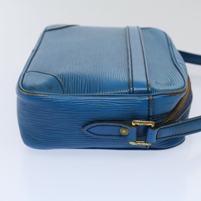Louis Vuitton Epi Trocadero 23 Shoulder Bag Blue M52305  58669 - Image 4