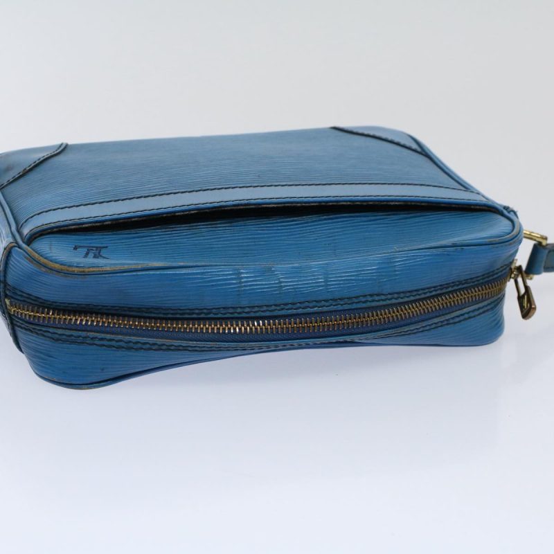 Louis Vuitton Epi Trocadero 23 Shoulder Bag Blue M52305  58669 - Image 6
