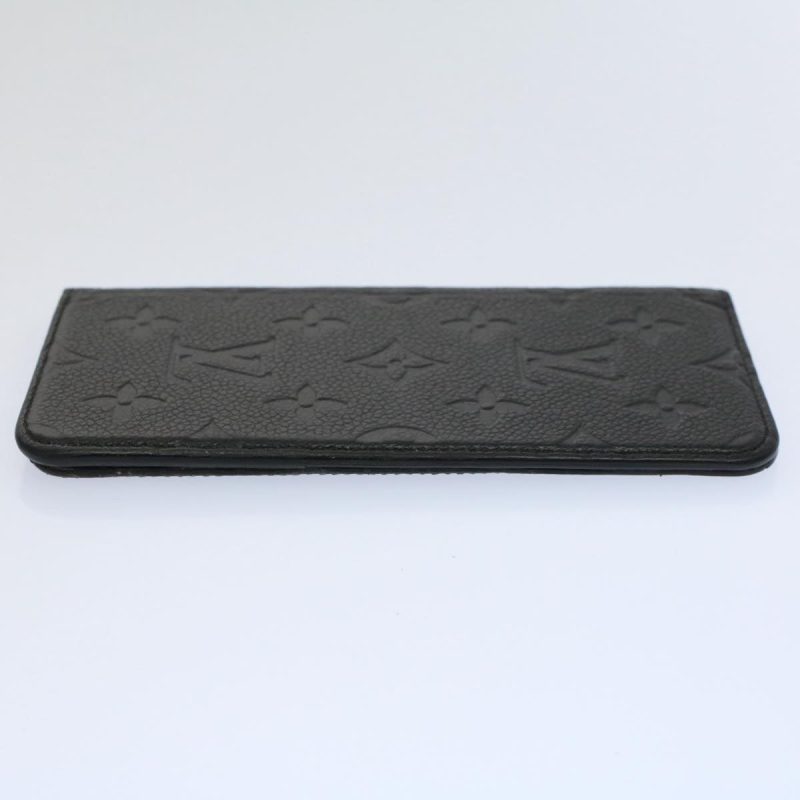 Louis Vuitton Monogram Empreinte iPhone 13 Max Case Noir M63586  58682 - Image 4