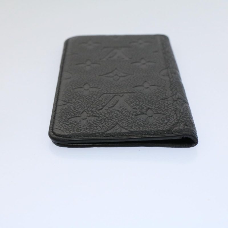 Louis Vuitton Monogram Empreinte iPhone 13 Max Case Noir M63586  58682 - Image 5