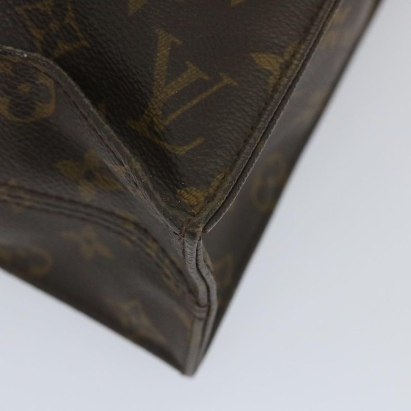 Louis Vuitton Monogram Sac Plat Hand Bag M51140  58745 - Image 9