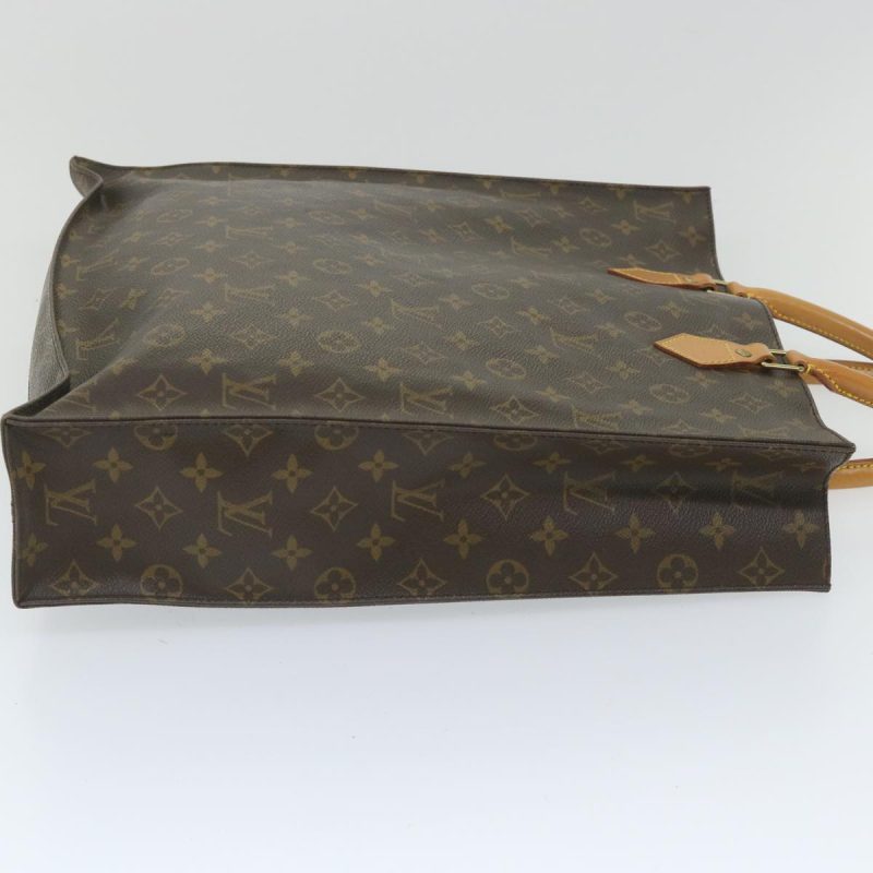 Louis Vuitton Monogram Sac Plat Hand Bag M51140  58745 - Image 3