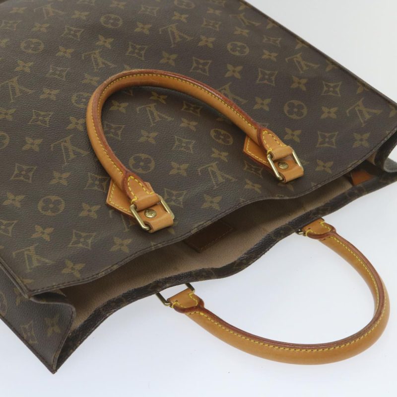 Louis Vuitton Monogram Sac Plat Hand Bag M51140  58745 - Image 6