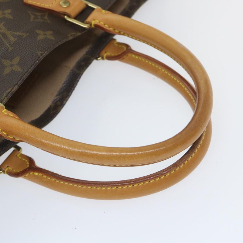 Louis Vuitton Monogram Sac Plat Hand Bag M51140  58745 - Image 7