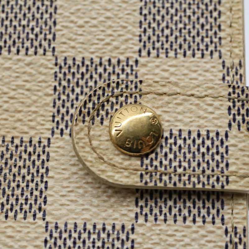 Louis Vuitton Damier Azur Agenda PM Day Planner Cover R20706  58836 - Image 8