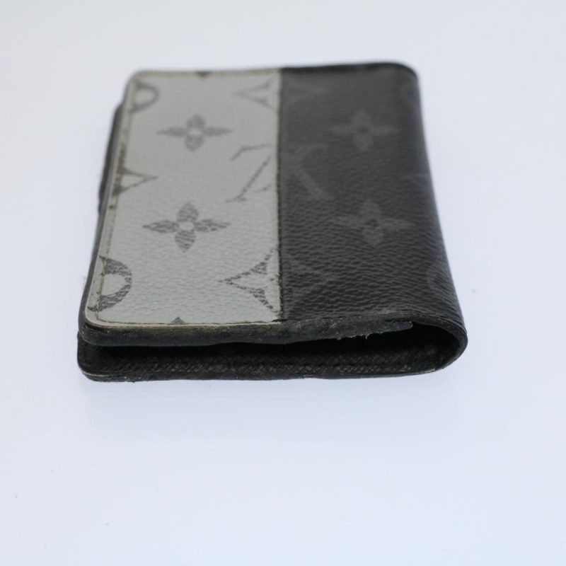 Louis Vuitton Eclipse Split Organizer De Poch Card Case M63021  58841 - Image 5