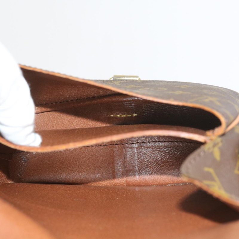 Louis Vuitton Monogram Cartouchiere MM Shoulder Bag M51253  58925 - Image 10