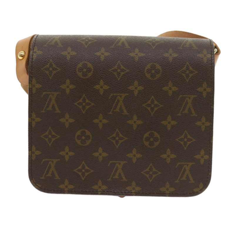 Louis Vuitton Monogram Cartouchiere MM Shoulder Bag M51253  58925 - Image 2