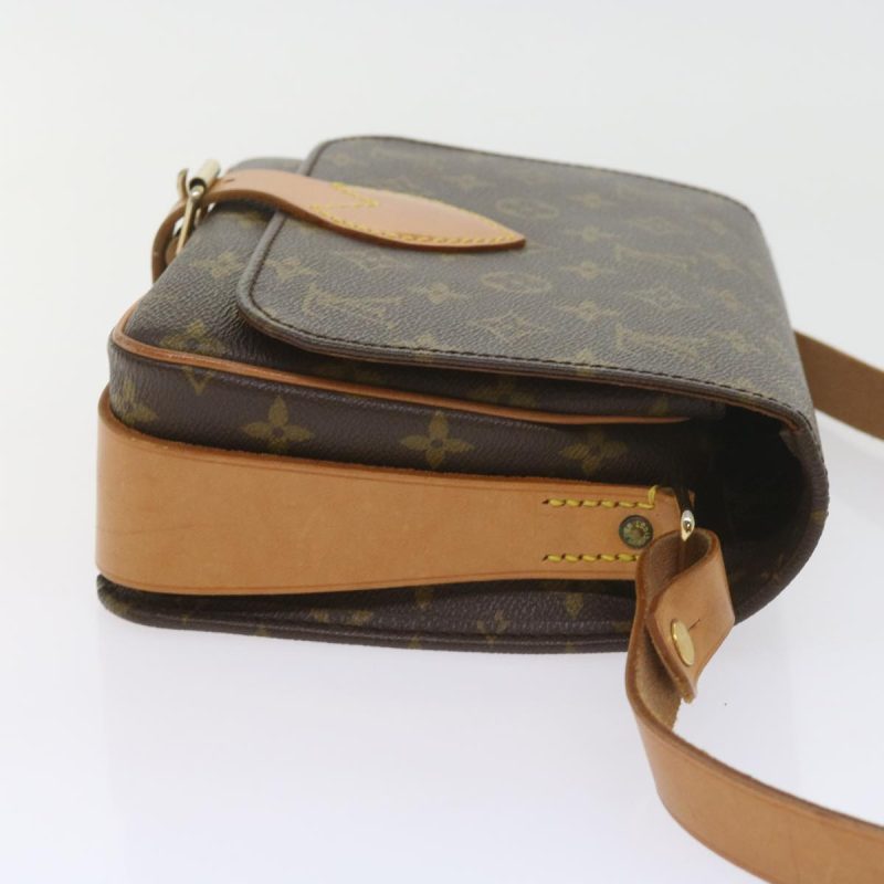 Louis Vuitton Monogram Cartouchiere MM Shoulder Bag M51253  58925 - Image 3