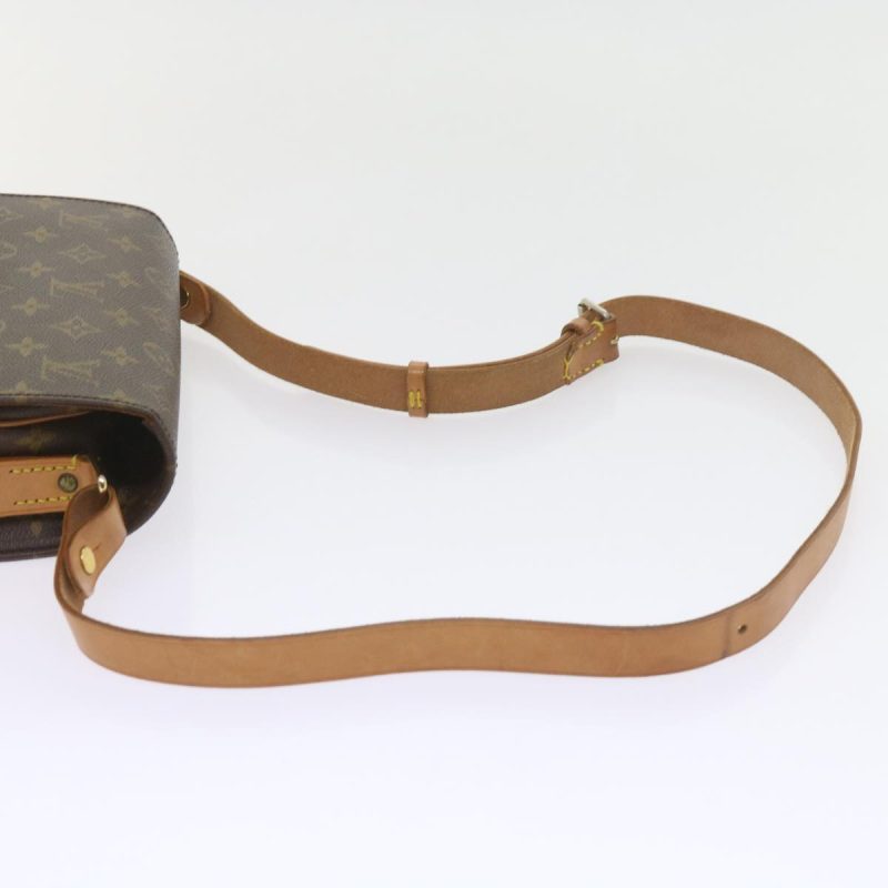 Louis Vuitton Monogram Cartouchiere MM Shoulder Bag M51253  58925 - Image 8