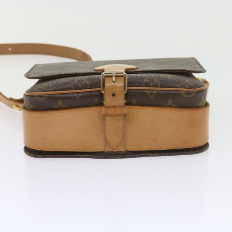 Louis Vuitton Monogram Cartouchiere MM Shoulder Bag M51253  58925 - Image 5