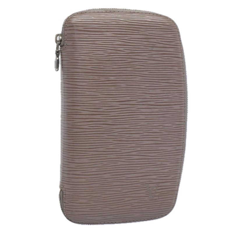 Louis Vuitton Epi Agenda Jeode Travel Case Wallet Lilac M6387B  58994