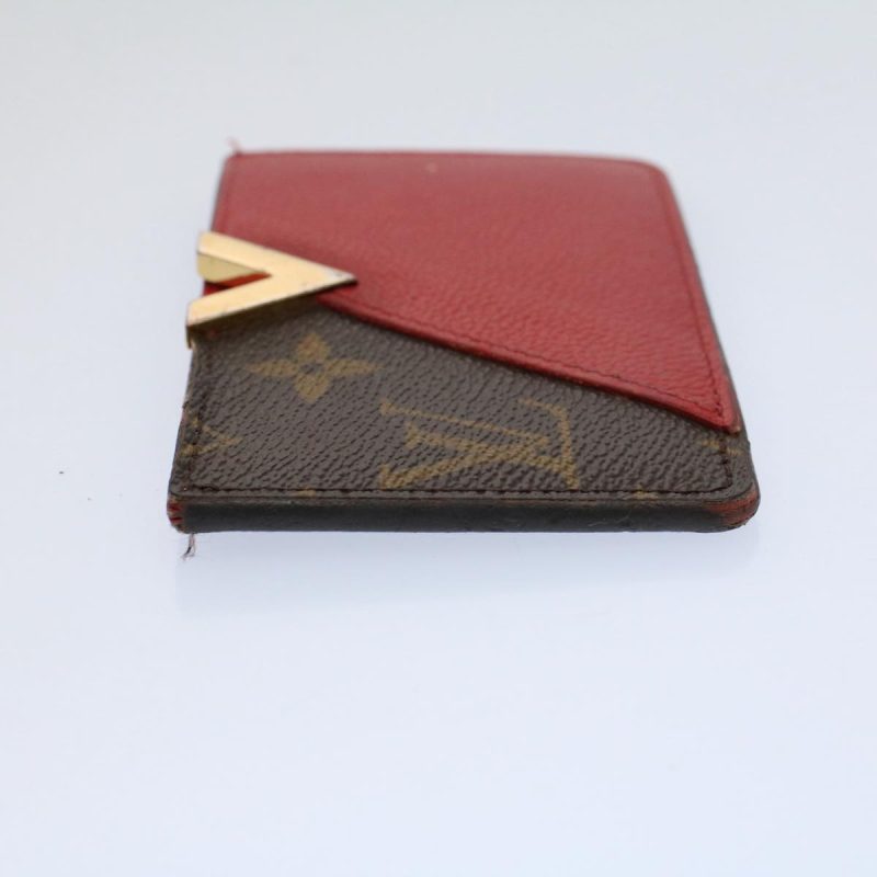 Louis Vuitton Monogram Porte Cartes Kimono Card Case Red M56172  59099 - Image 3