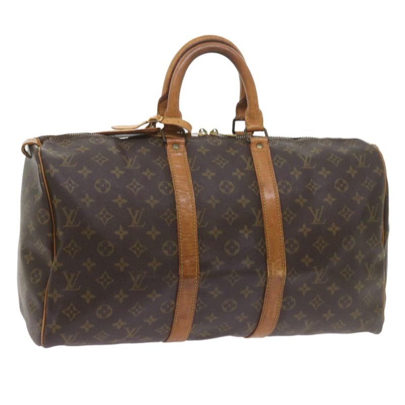 Louis Vuitton Monogram Keepall 45 Boston Bag M41428  59187