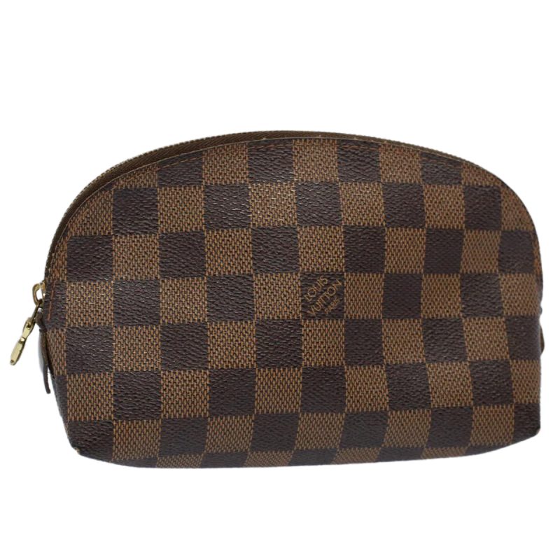 Louis Vuitton Damier Ebene Pochette Cosmetic PM Pouch N47516  59283