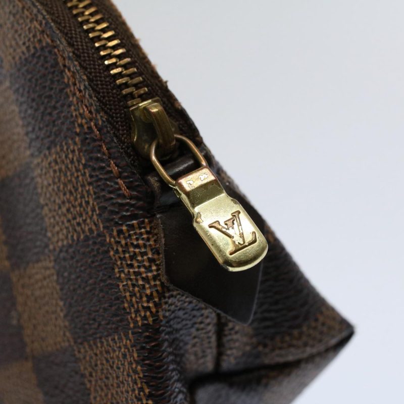 Louis Vuitton Damier Ebene Pochette Cosmetic PM Pouch N47516  59283 - Image 8