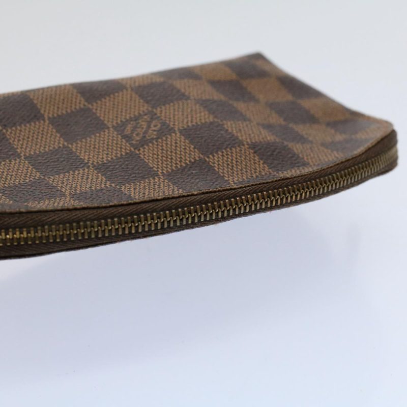Louis Vuitton Damier Ebene Pochette Cosmetic PM Pouch N47516  59283 - Image 5