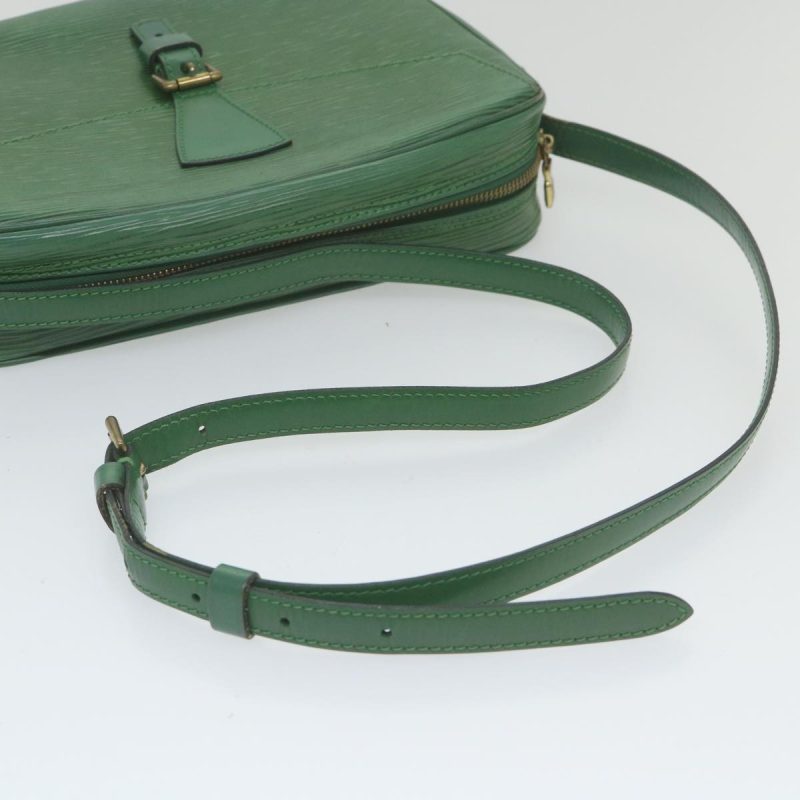 Louis Vuitton Epi Jeune Fille MM Shoulder Bag Green M52154  59302 - Image 7