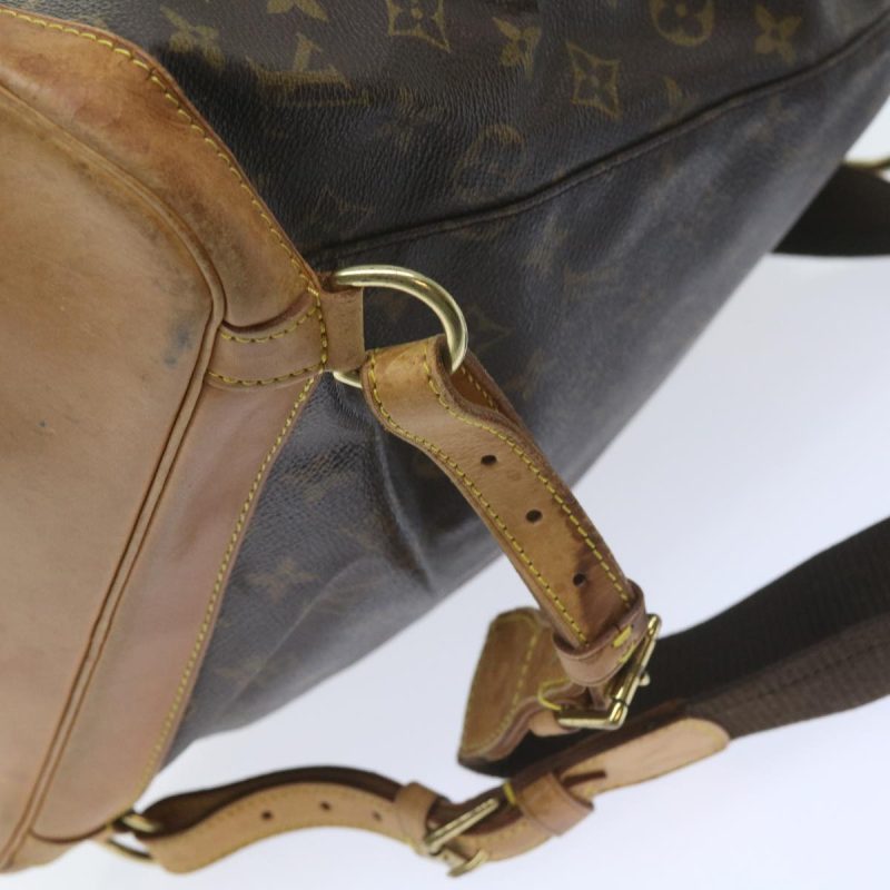 Louis Vuitton Monogram Montsouris GM Backpack M51135  59343 - Image 8
