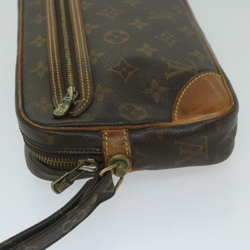 Louis Vuitton Monogram Marly Dragonne GM Clutch Bag M51825  59391 - Image 4