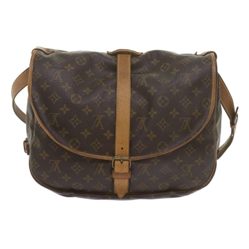 Louis Vuitton Monogram Saumur 35 Shoulder Bag M42254  59421 - Image 2