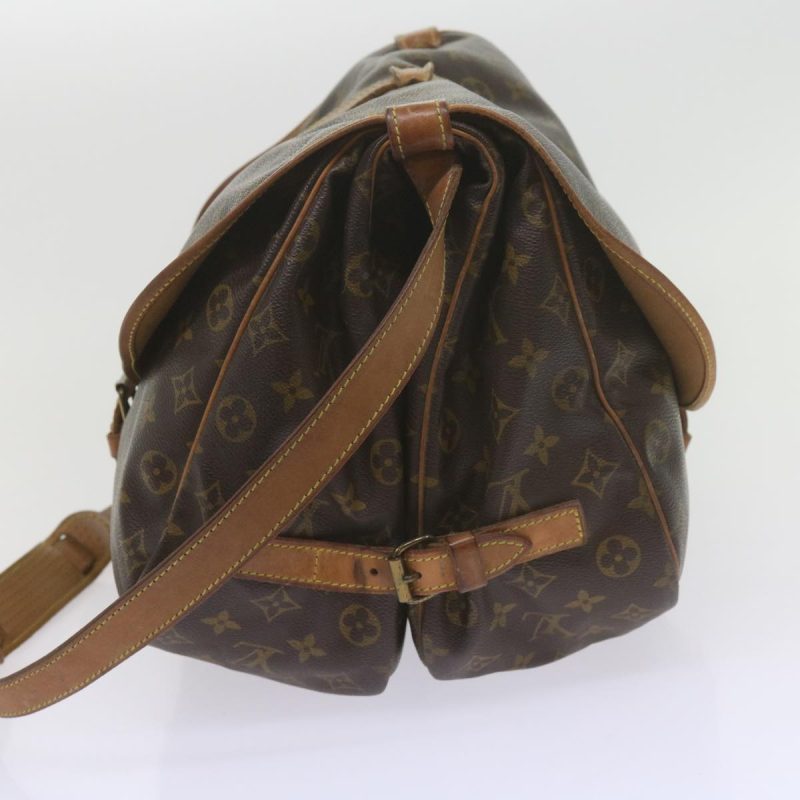 Louis Vuitton Monogram Saumur 35 Shoulder Bag M42254  59421 - Image 3