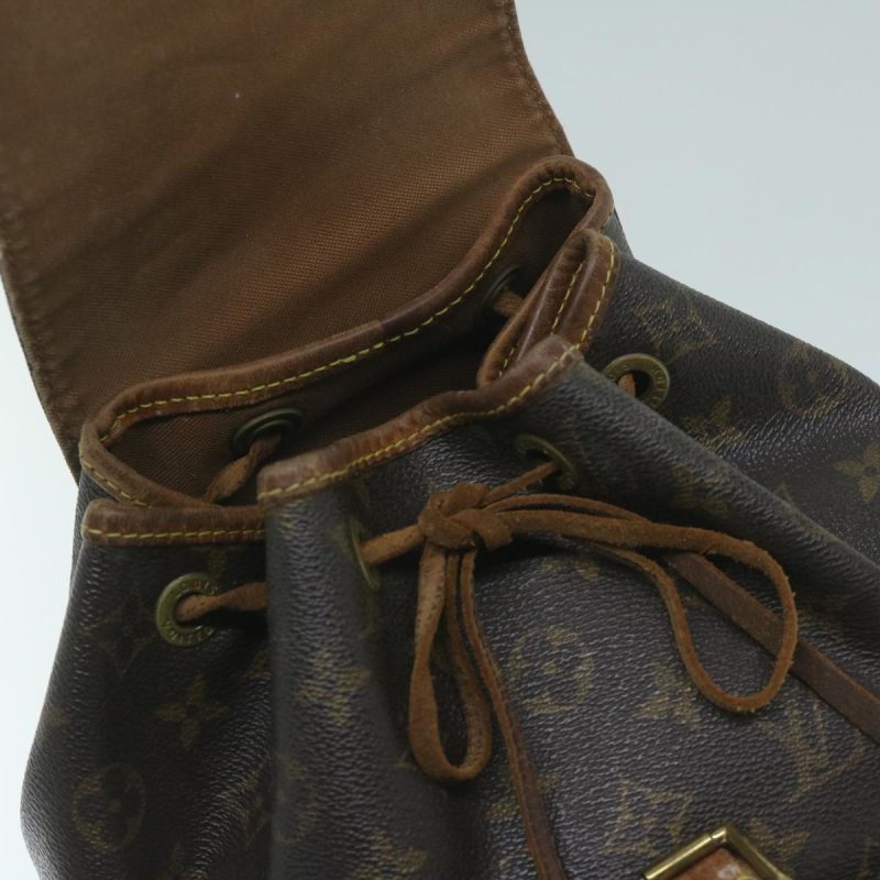 Louis Vuitton Monogram Montsouris MM Backpack M51136  59422 - Image 10