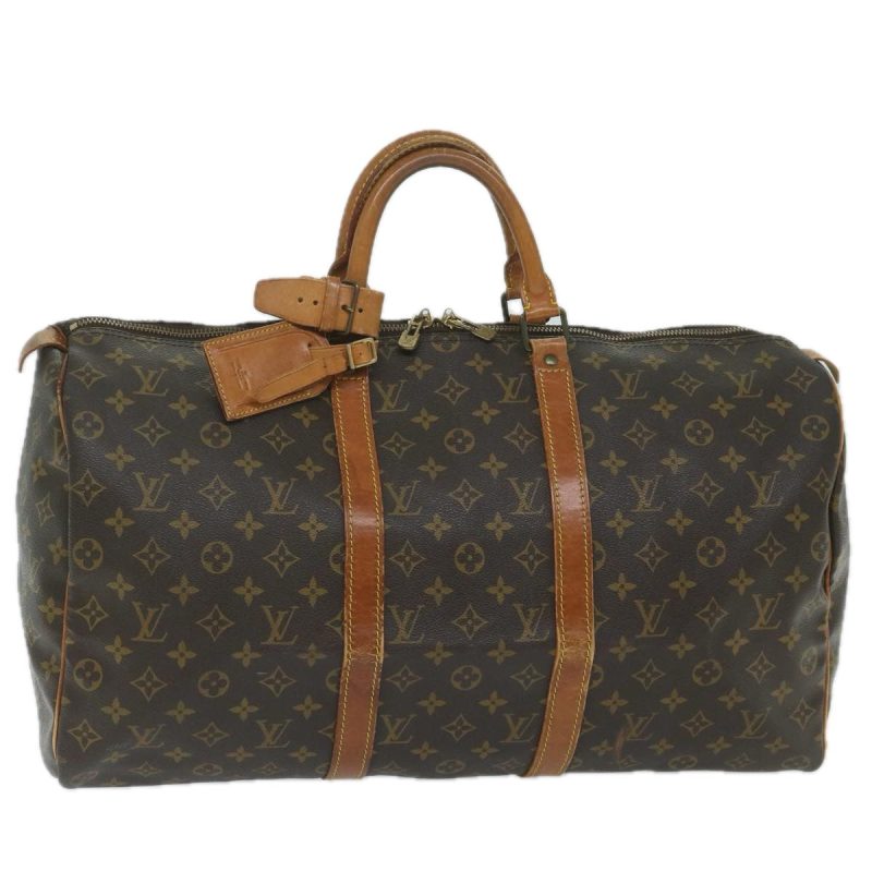 Louis Vuitton Monogram Keepall 50 Boston Bag M41426  59443