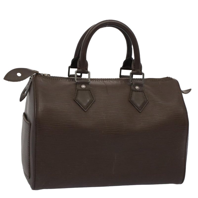 Louis Vuitton Epi Speedy 25 Hand Bag Mocha M5903D  59467
