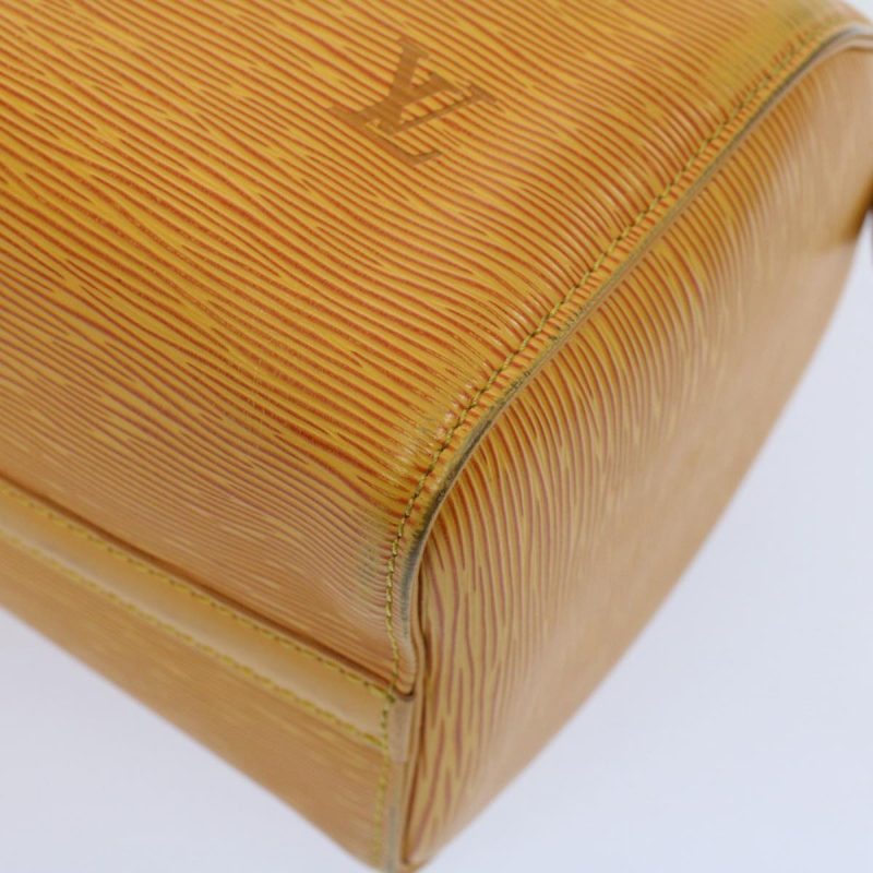 Louis Vuitton Epi Speedy 25 Hand Bag Tassili Yellow M43019  59468 - Image 9
