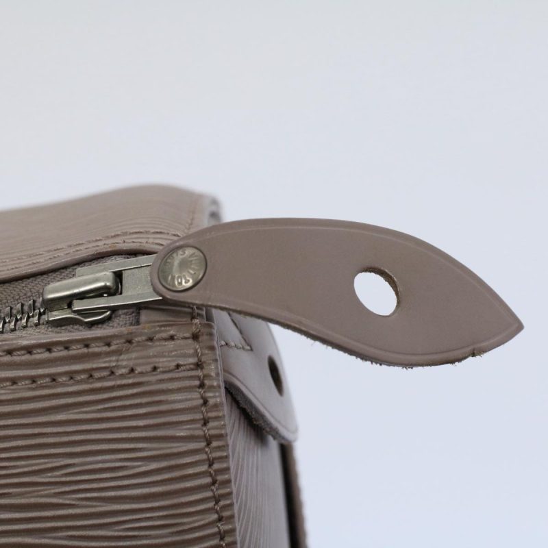 Louis Vuitton Epi Speedy 25 Hand Bag Gray Lilac M4301B  59510 - Image 9